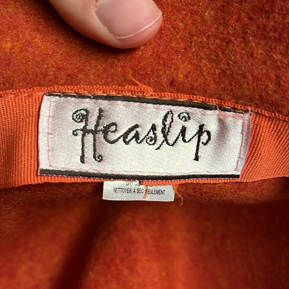 Headslip Burt Orange Wool Hat - Picture 3 of 5